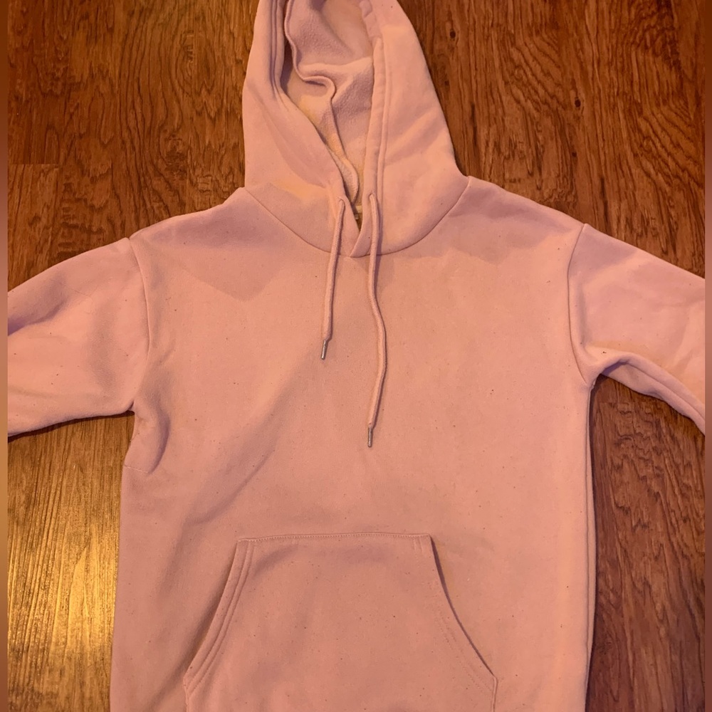 Pink hoodie